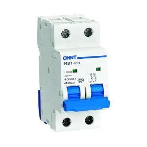Автоматический выключатель NB1-63H 2P 20A 10кА х-ка C ® CHINT 179828