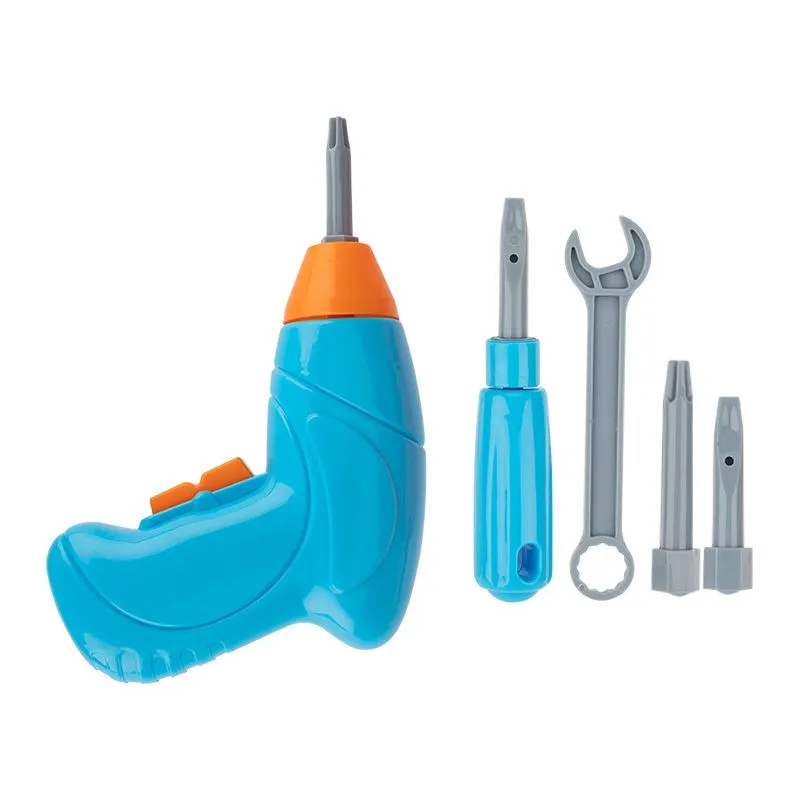 Развивающий детский конструктор с шуруповертом и мозаикой Смородинка 289 деталей - Фото 5