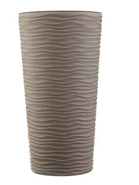 Вазон ЧЕТЫРЕ СЕЗОНА Фьюжн Ø 27х51 см (какао) 115047 71-9105