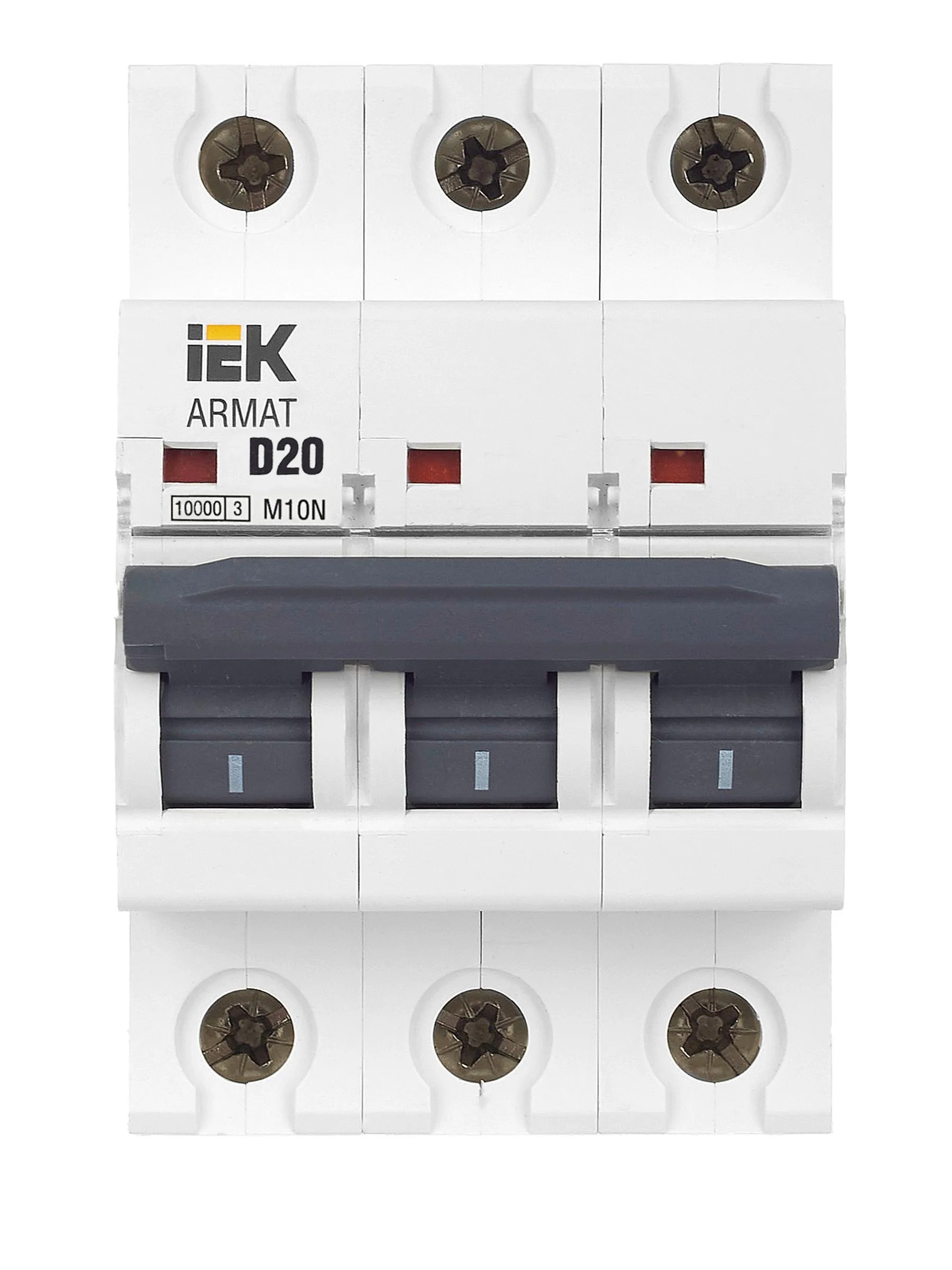 ARMAT Автоматический выключатель M10N 3P D 20А IEK - Фото 10