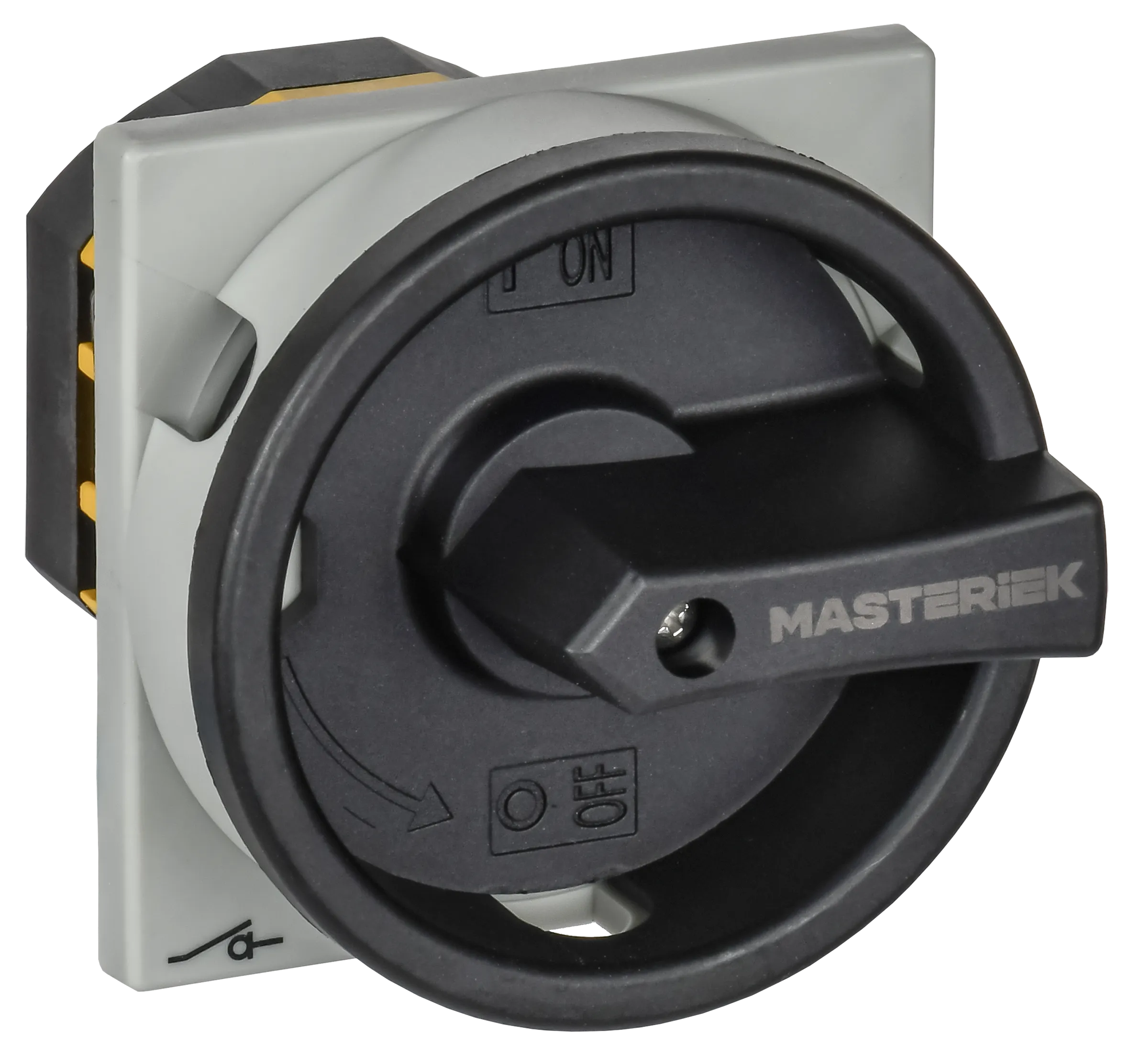 Переключатель кулачковый закрытая рукоятка 10А схема 54 IEK MI-CS11-010-054