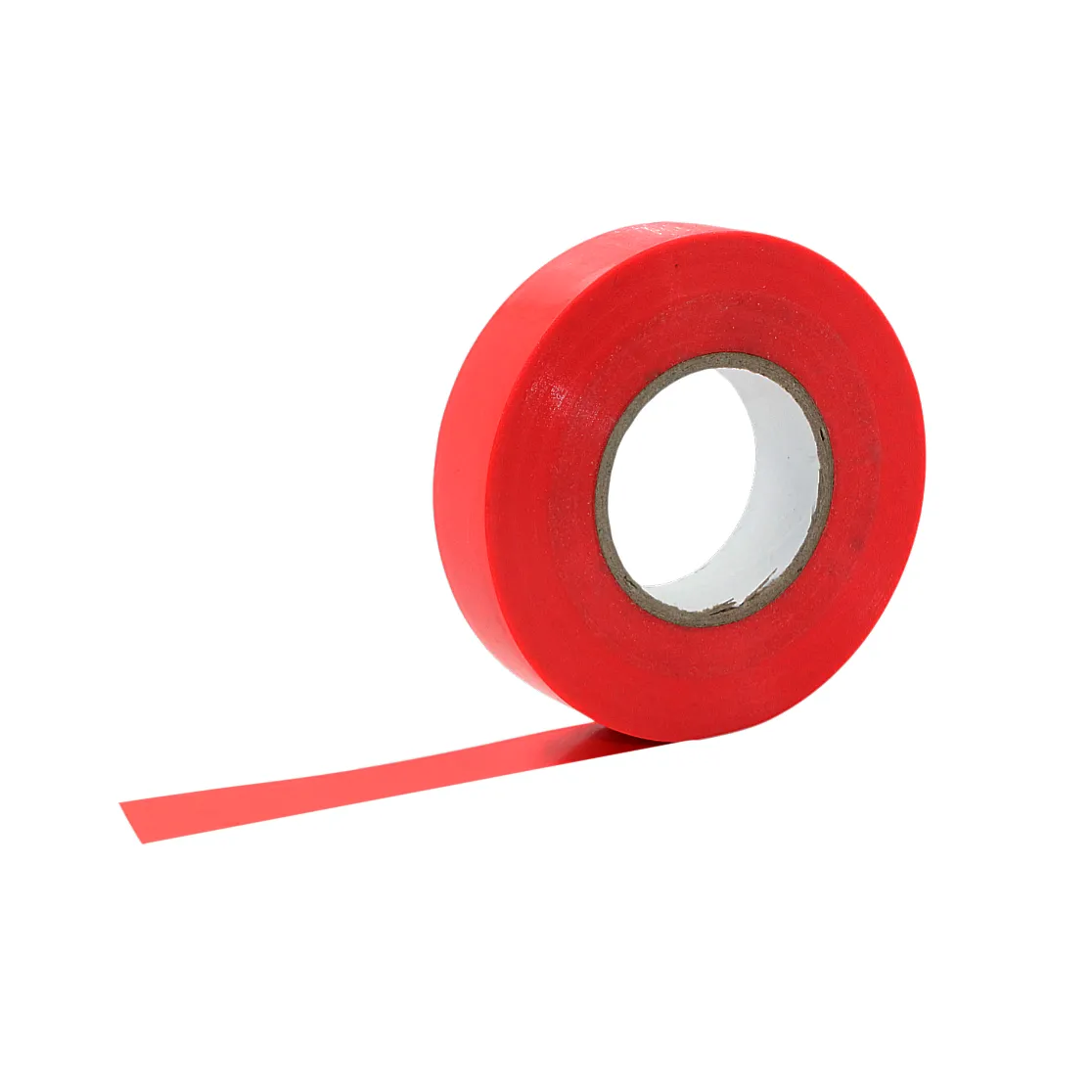 Изолента ПВХ 0,18х19мм, 20м профессиональная красная (5шт/уп) DEKRON