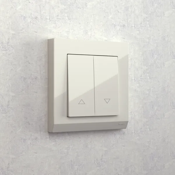 Выключатель жалюзи (слоновая кость) Werkel