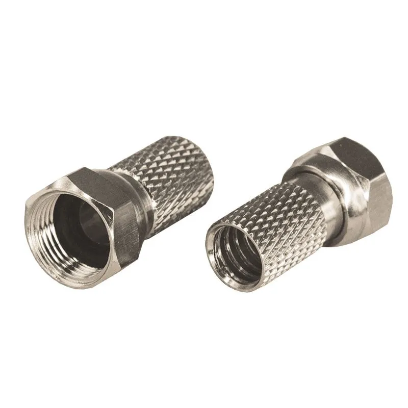 Разъем антенный, штекер F, SAT, с резиновым уплотнителем, 2 шт. REXANT - Фото 4