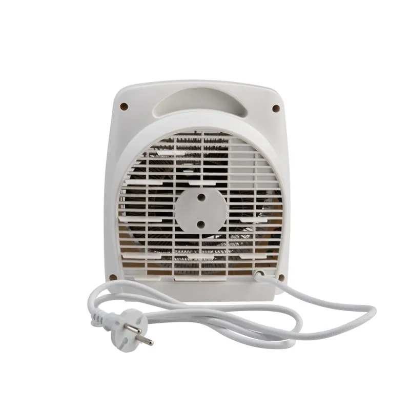 Тепловентилятор электрический настольный 2кВт со спиральным нагревательным элементом, белый REXANT - Фото 5