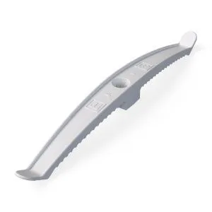 Держатель кабеля двусторонний для прямого монтажа белый (20шт/120шт уп/кор) Промрукав PR13.0384