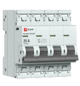 Выкл. нагрузки 4P 25А ВН-63N EKF PROxima S63425