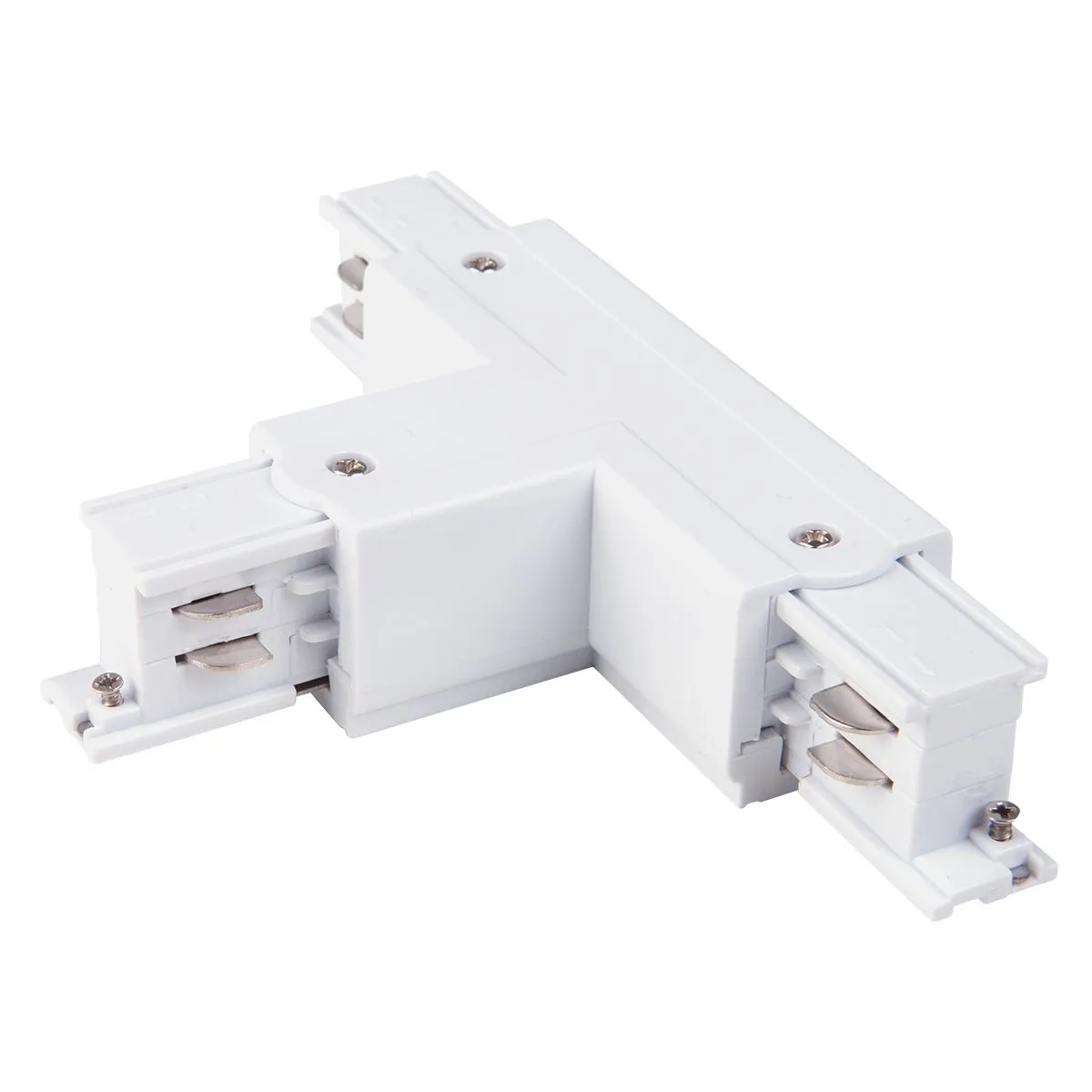 Коннектор Т-образный для трехфазного шинопровода левый белый TRC-1-3-TL-WH Elektrostandard
