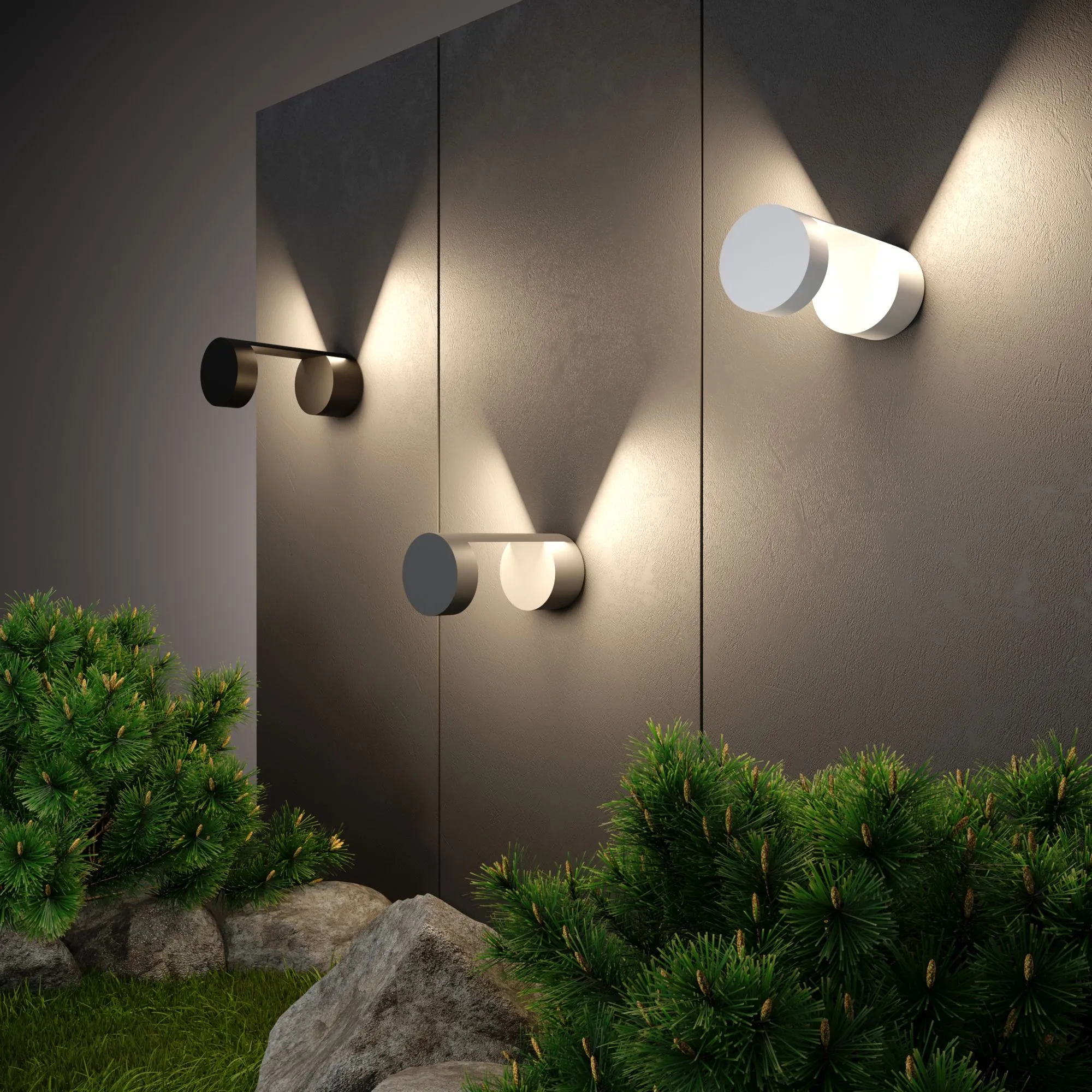 Светильник светодиодный уличный настенный Nimbus IP54 1540 TECHNO LED белый Elektrostandard