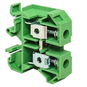 Колодка клеммная JXB-16/35 зеленая EKF 