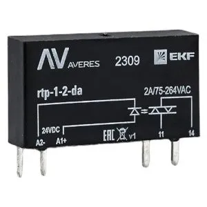 Реле твердотельное однофазное RTP 2 А, для разъема РM slim 23/1 EKF 