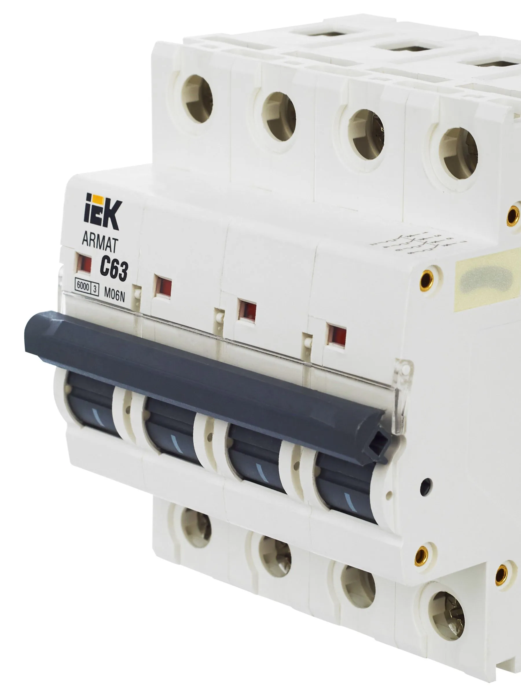ARMAT Автоматический выключатель M06N 4P C 63А IEK - Фото 10