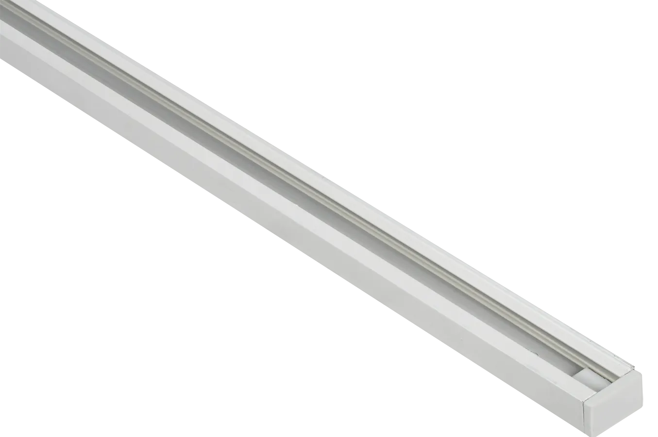 LIGHTING Шинопровод осветительный однофазный 1,5м белый в комплекте с токовводом и заглушкой IEK LT-SO0D-SPD-1-D15-K01-1