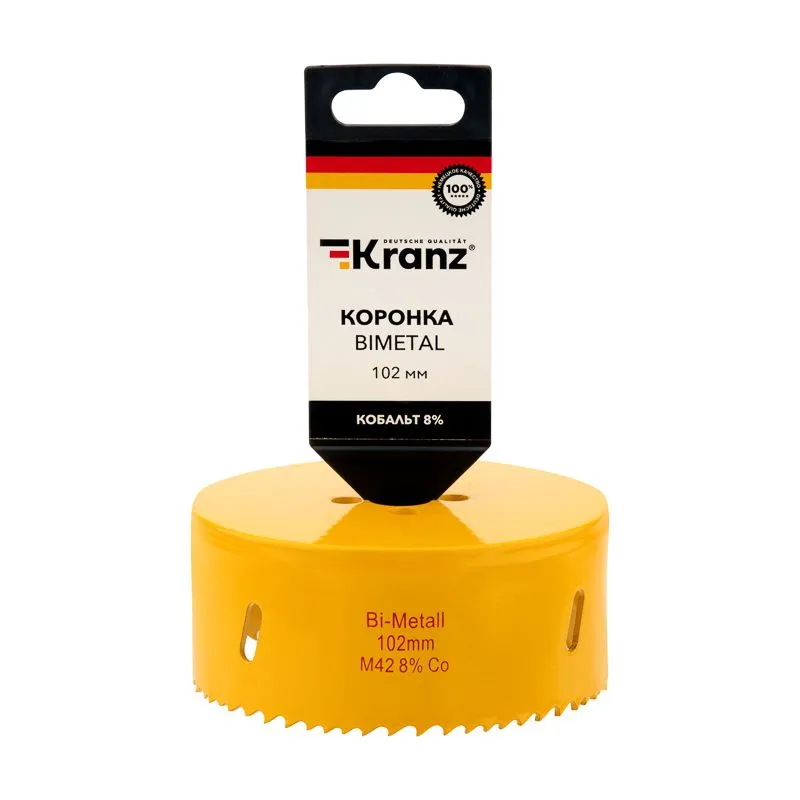 Коронка Bimetal 102мм KRANZ - Фото 3