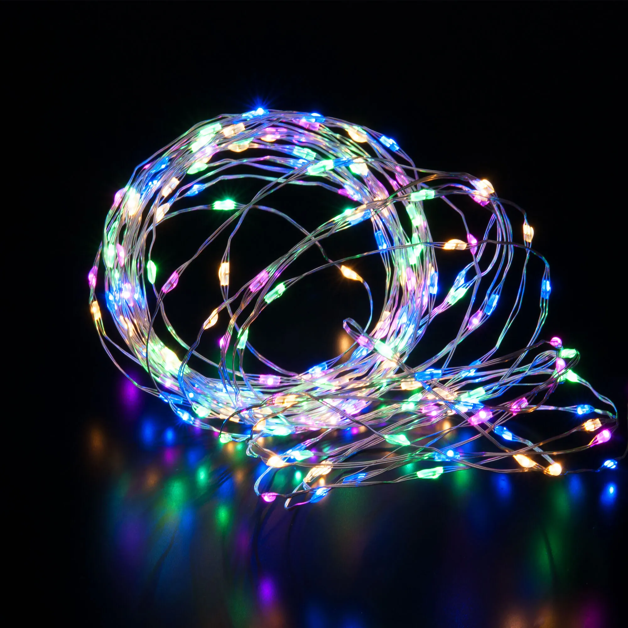 Гирлянда бытовая электрическая нить 400-009 мульти 10 м IP20 400-009 Elektrostandard Eurosvet - Фото 2