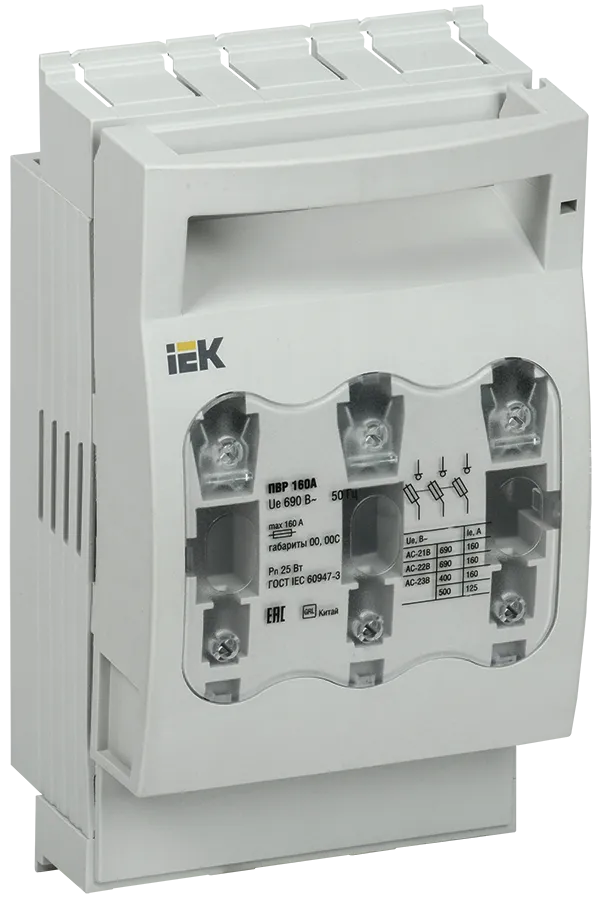 Предохранитель-выключатель-разъединитель 160А IEK 