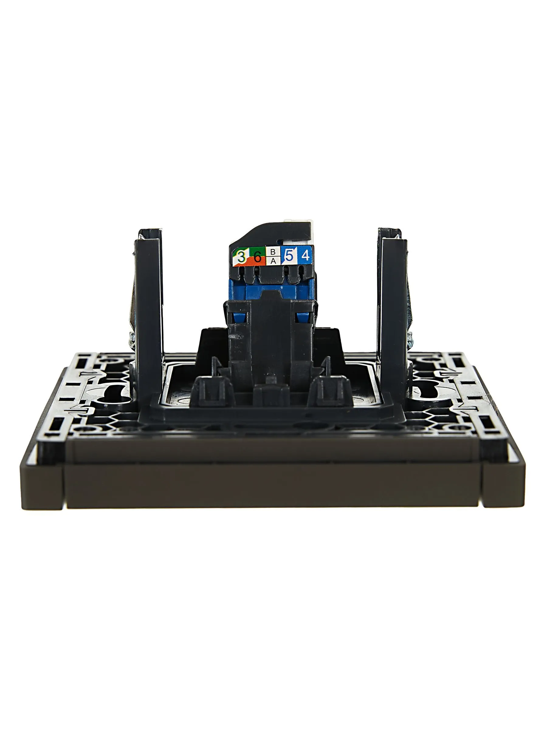 FORTE&PIANO Розетка компьютерная RJ45 кат.6 FP331 серый IEK - Фото 3