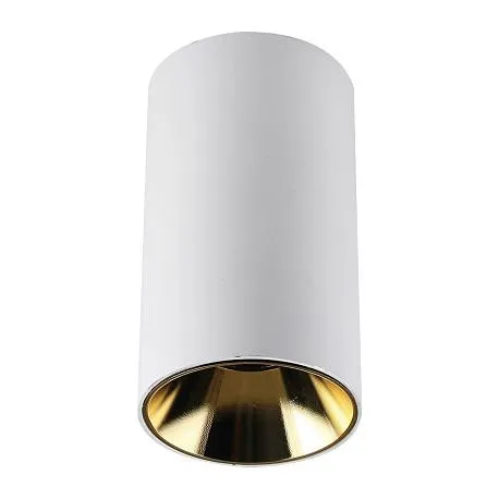 Светильник светодиодный накладной PDL-R 14080 GU10 белый/золото 230V IP20 Jazzway - Фото 2