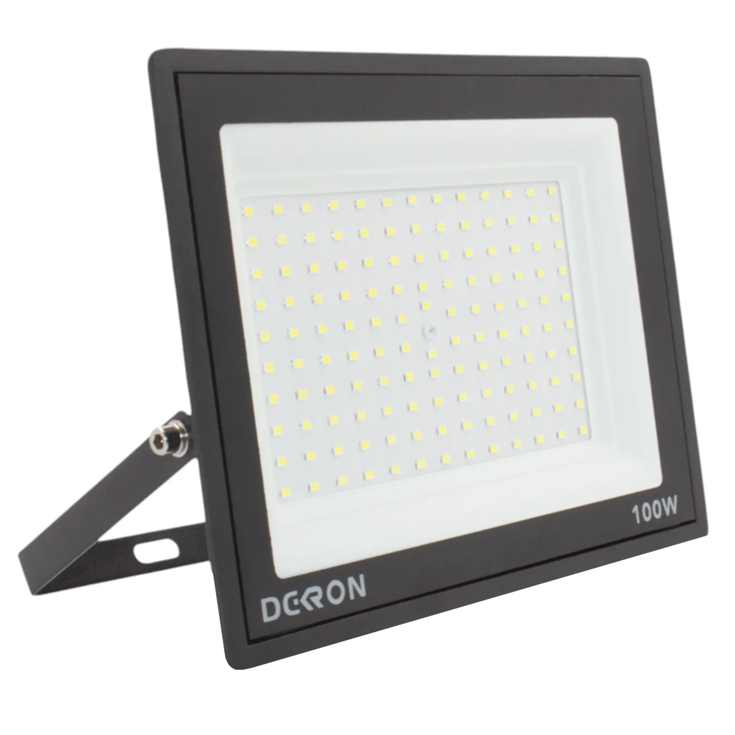 Прожектор светодиодный 100Вт, 8000лм, 6500K, черный, IP65 DEKRON - Фото 3