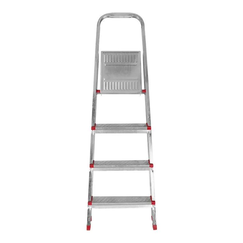 Стремянка металлическая 4 ступеньки, усиленный профиль REXANT - Фото 2