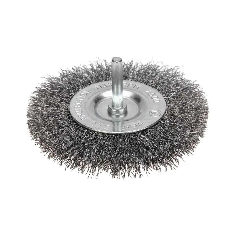 Щетка дисковая для дрели, витая стальная проволока, 100мм KRANZ
