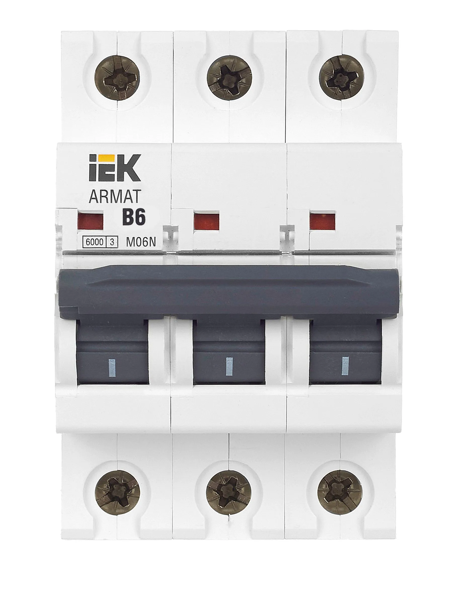 ARMAT Автоматический выключатель M06N 3P B 6А IEK - Фото 3