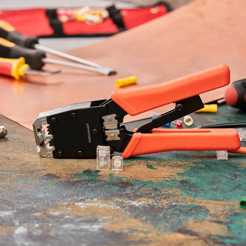 Кримпер HT-500R для обжима 8P8C, 6P4C PROconnect - Фото 2