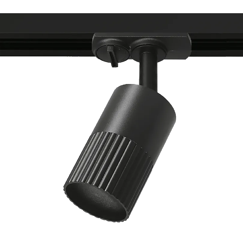 Трековый светильник WOLTA WTL-GU10/18B DUO под лампу GU10 Черный D55x160