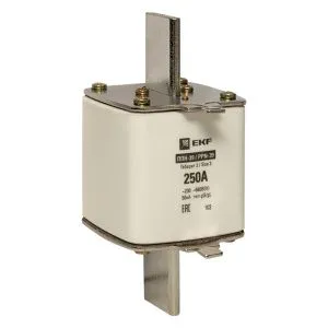 Плавкая вставка ППН-39 630/250А габарит 3 EKF 