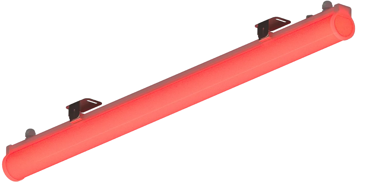 Светильник L-contour 550/7,8/Д/Red/03/A1-B2/24DC IP66 DMX512 LEDEL CN78-1R-331-10823