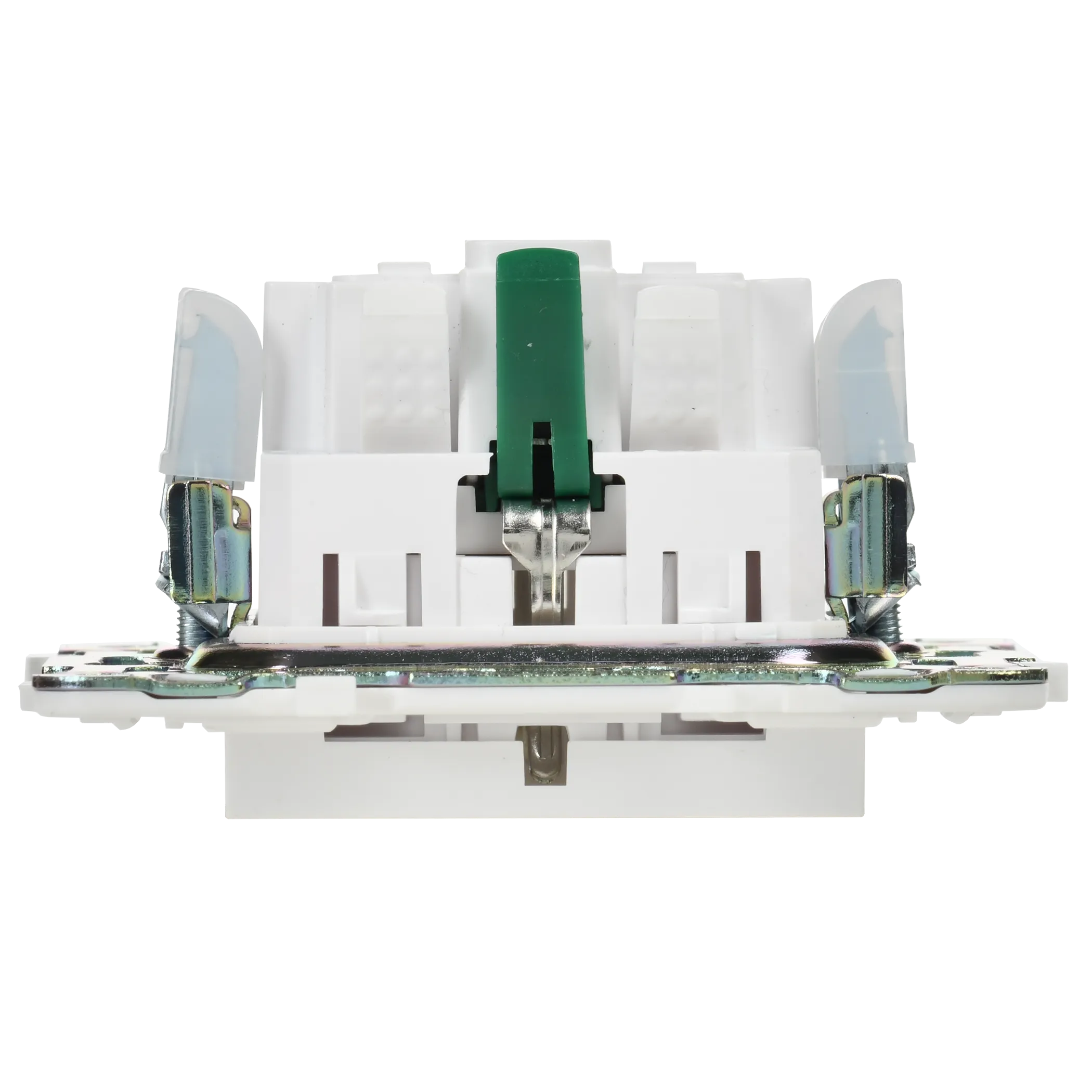 SKANDY Розетка с заземлением с защитными шторками 16А SK-R04W арктический белый IEK - Фото 7