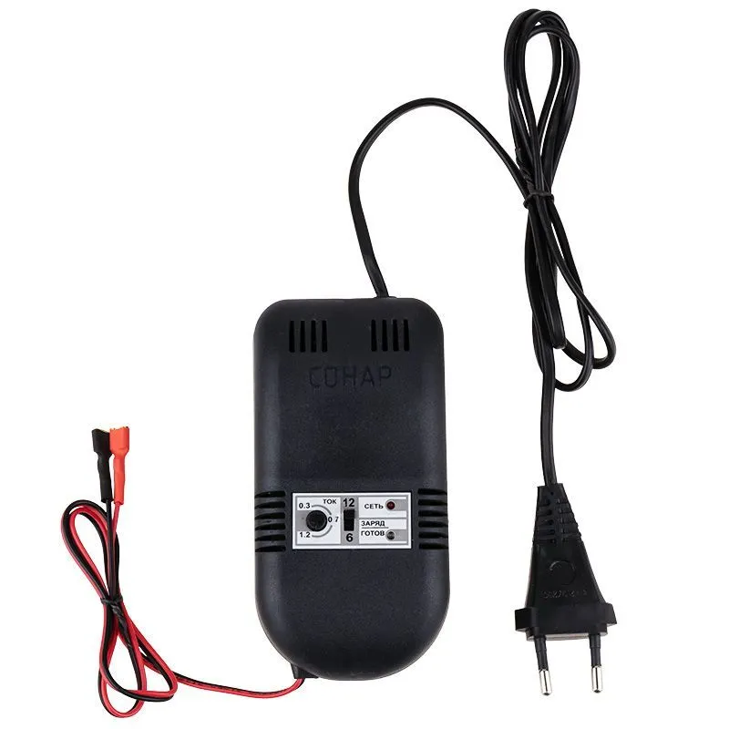 Устройство зарядное для герметизированных свинцово-кислотных аккумуляторных батарей (AGM VRLA) 6-12В 30-2059