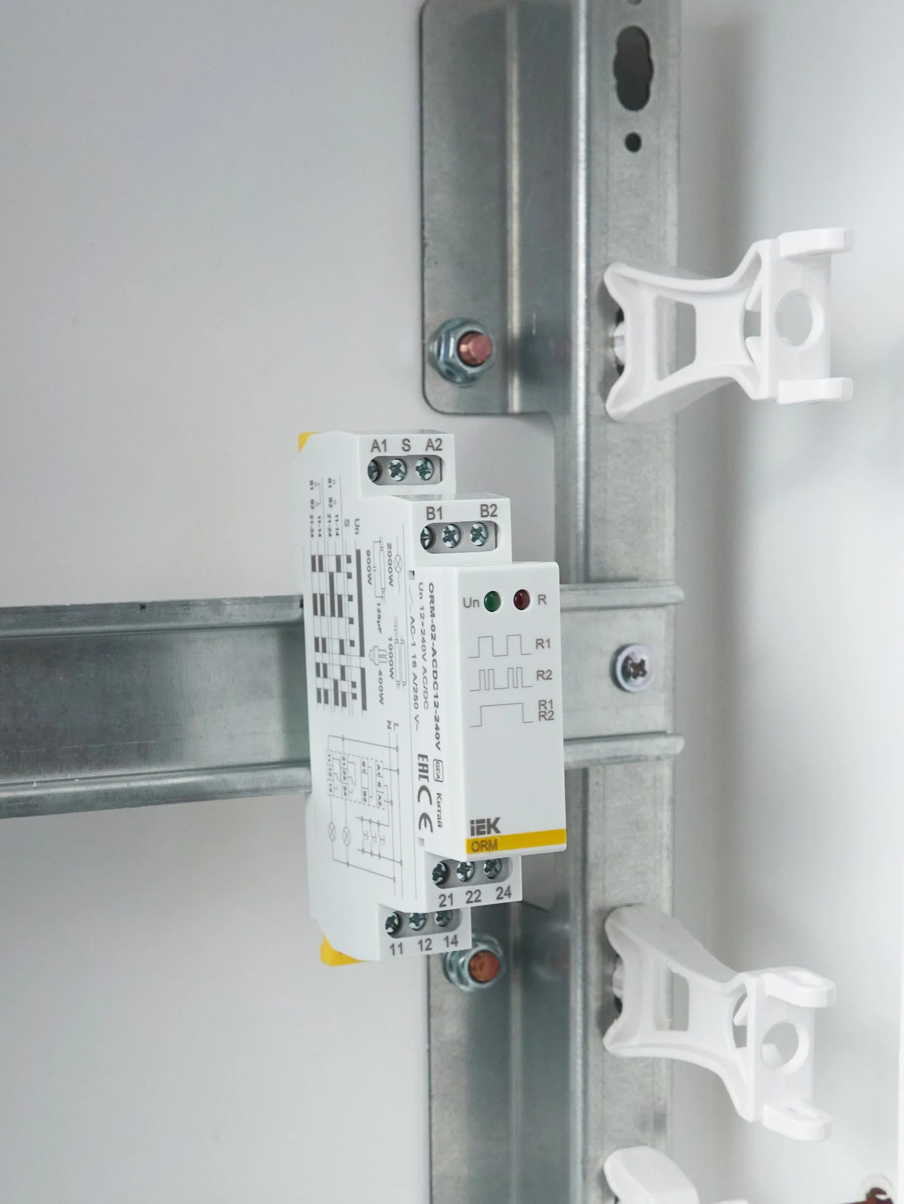Реле импульсное ORM 2 контакта 12-240В AC/DC IEK - Фото 10