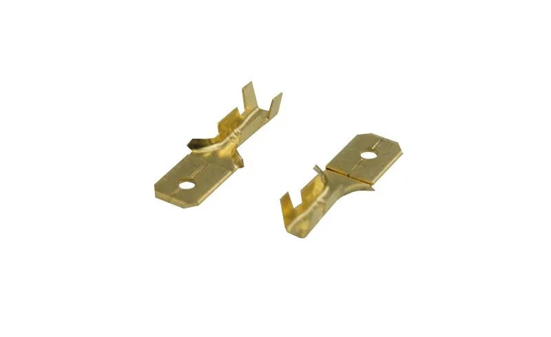 Клемма плоская штекер 6.3 мм 0.75-1.5 мм² (РП-п 1.5-(6.3) L = 20 мм) REXANT