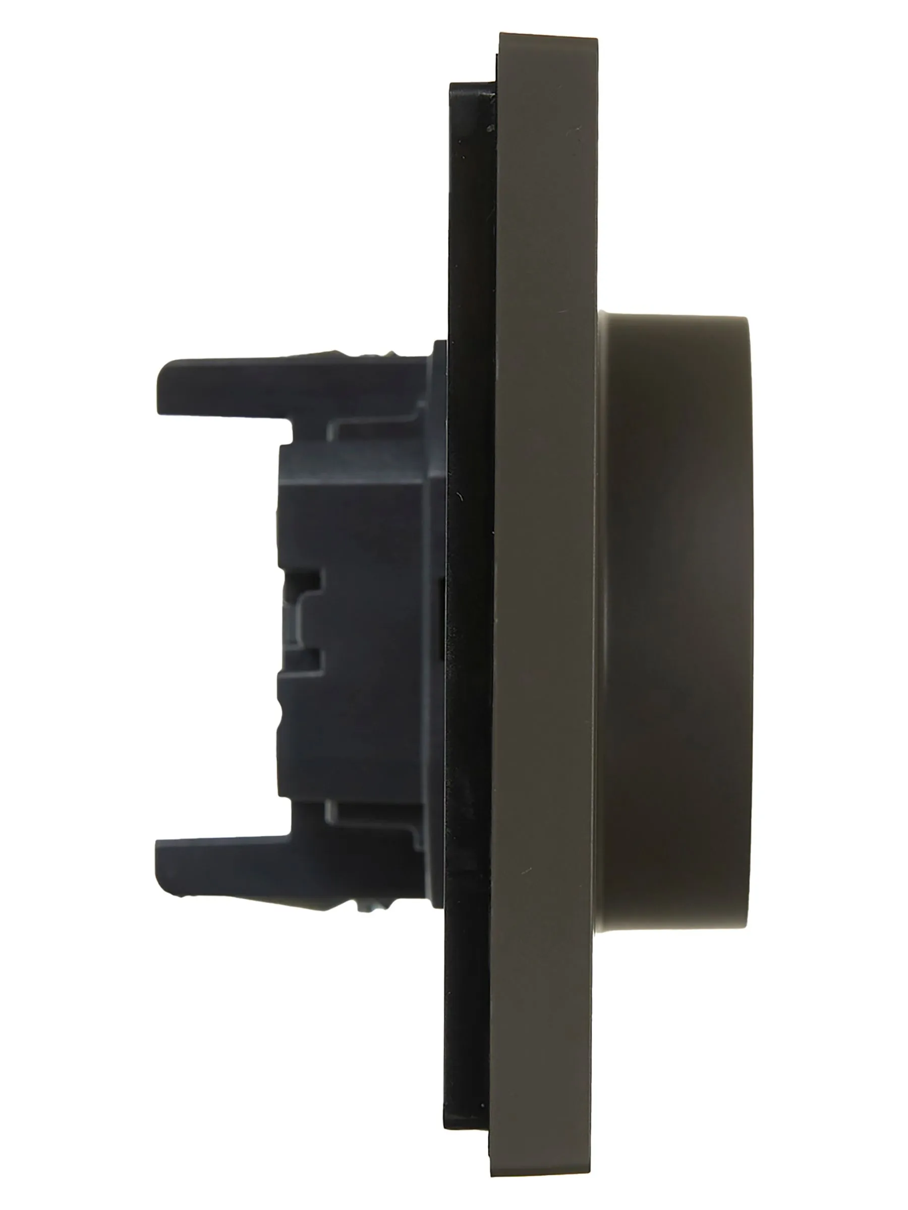 FORTE&PIANO Розетка 2-местная с заземлением без защитных шторок безвинтовое крепление 16А FP324 серый IEK - Фото 5