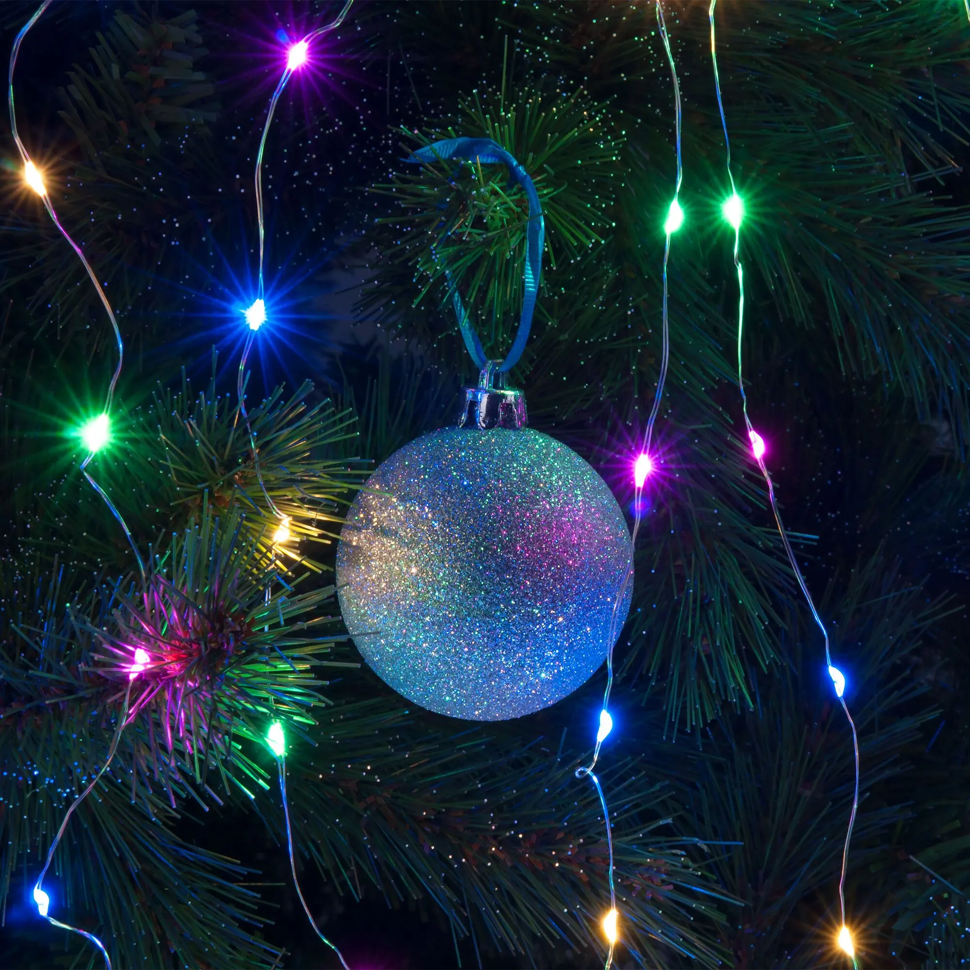 Гирлянда бытовая электрическая занавес 200-006 мульти 2*2,6м  IP20 200-006 Elektrostandard Eurosvet - Фото 2