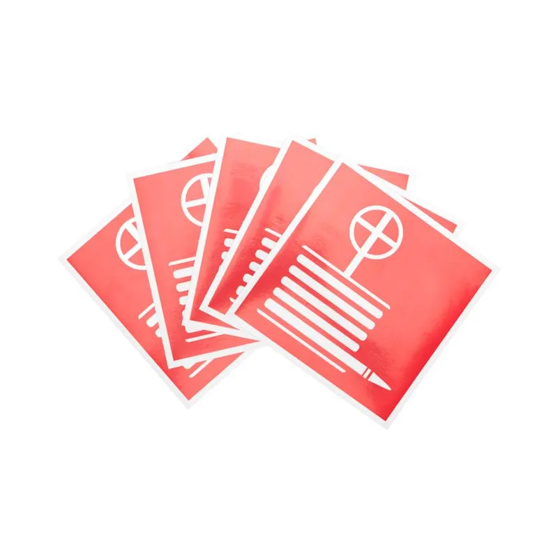 Наклейка знак пожарной безопасности «Пожарный кран» 150х150 мм REXANT - Фото 2