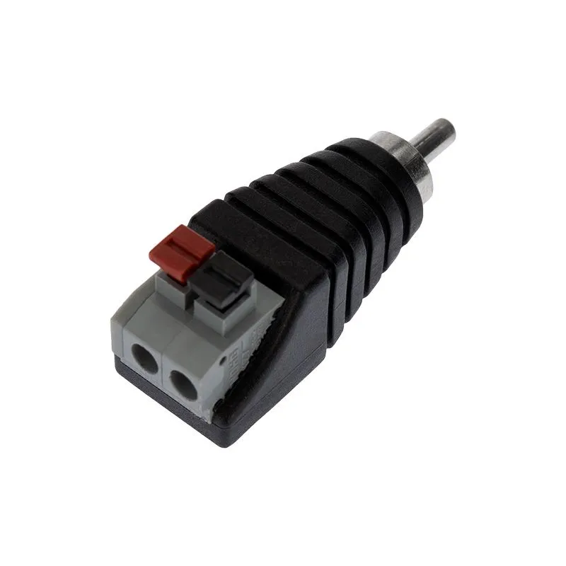 Разъем штекер RCA с быстрозажимной колодкой REXANT - Фото 2