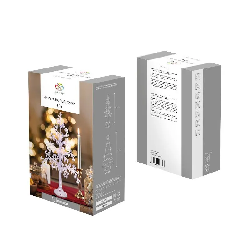 Фигура на подставке Ель 51 см - Фото 4