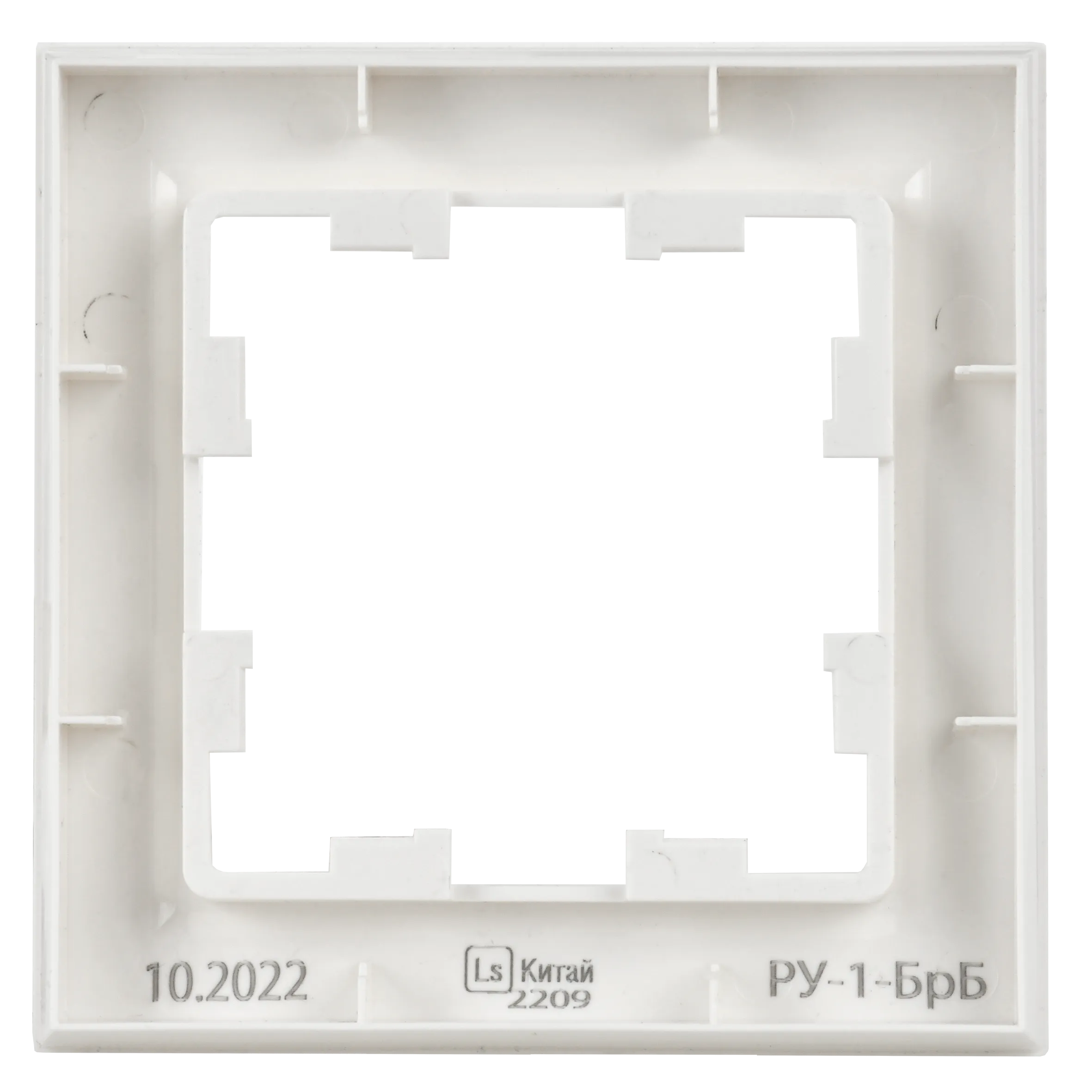 BRITE Рамка 1-местная РУ-1-БрБ белый IEK - Фото 4