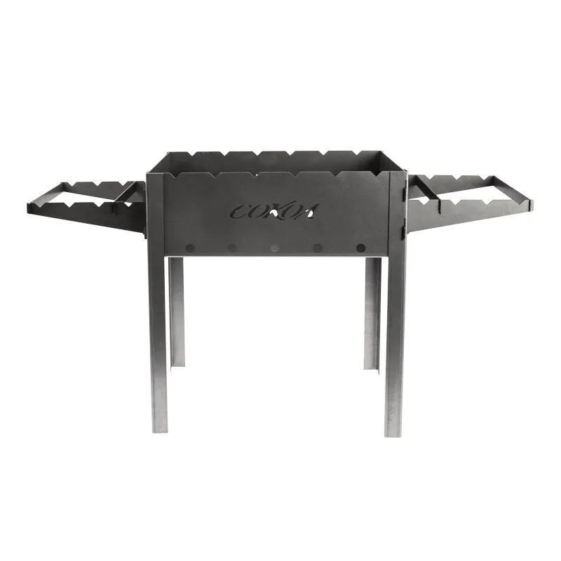 Мангал разборный 910х295х155мм, в картонной коробке СОКОЛ - Фото 3