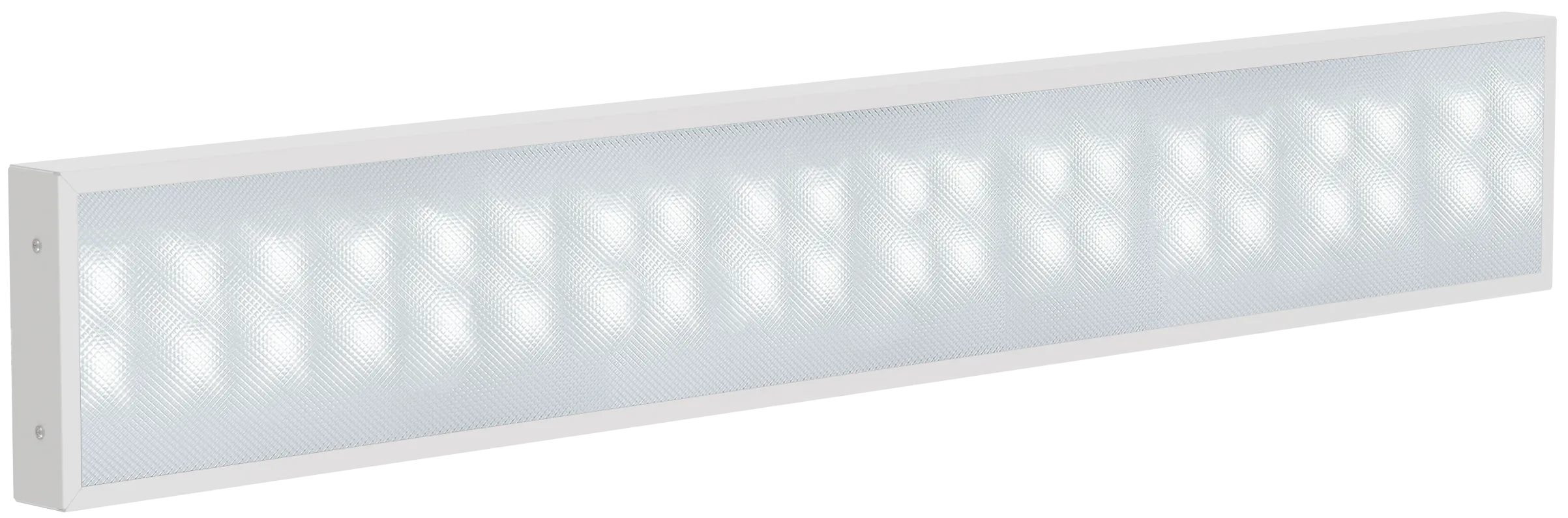 LIGHTING PRO Светильник светодиодный ДВО 1031 45Вт 6500К IP40 1195х180мм призма IEK - Фото 5