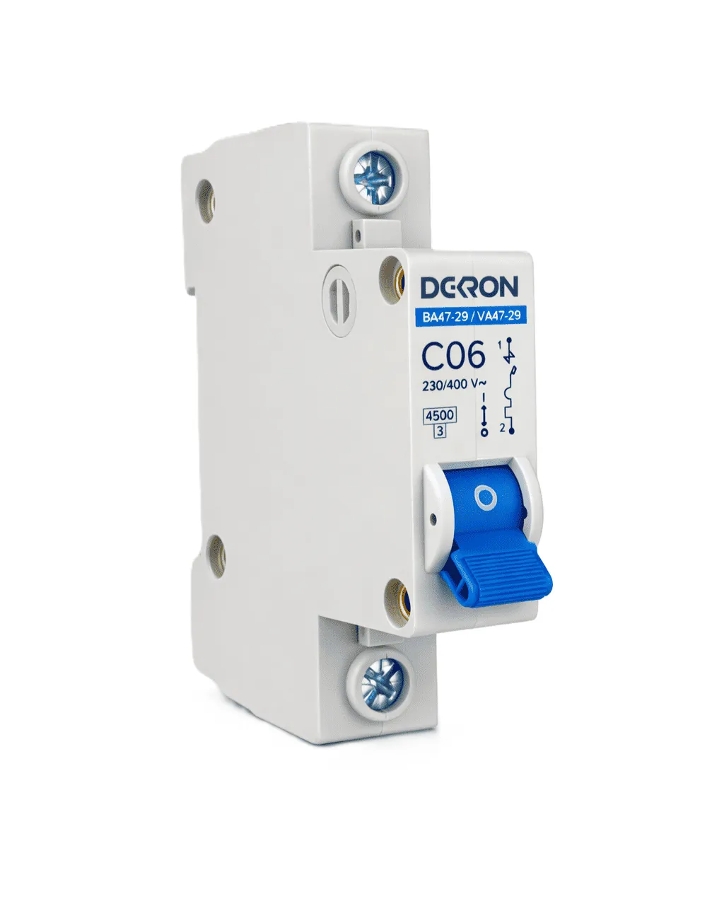 Автоматический выключатель ВА47-29 1P С06A 4,5кА - Фото 2