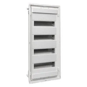 Основание силового щита "Nova" (с DIN-рейками) 48 модулей 4 габарит IP40 EKF nv-pbase-48