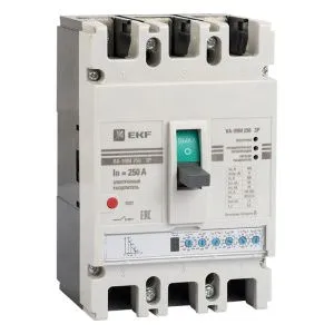 ВА-99М 250/250А 3P 50кА с электронным расцепителем EKF mccb99-250-250me