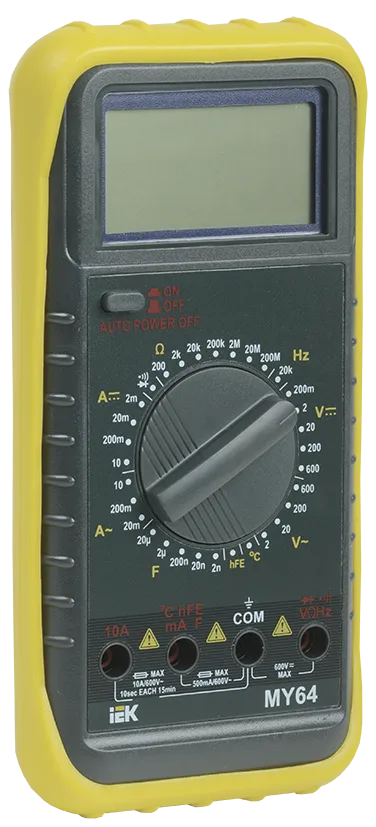 Мультиметр цифровой PROFESSIONAL MY64 IEK