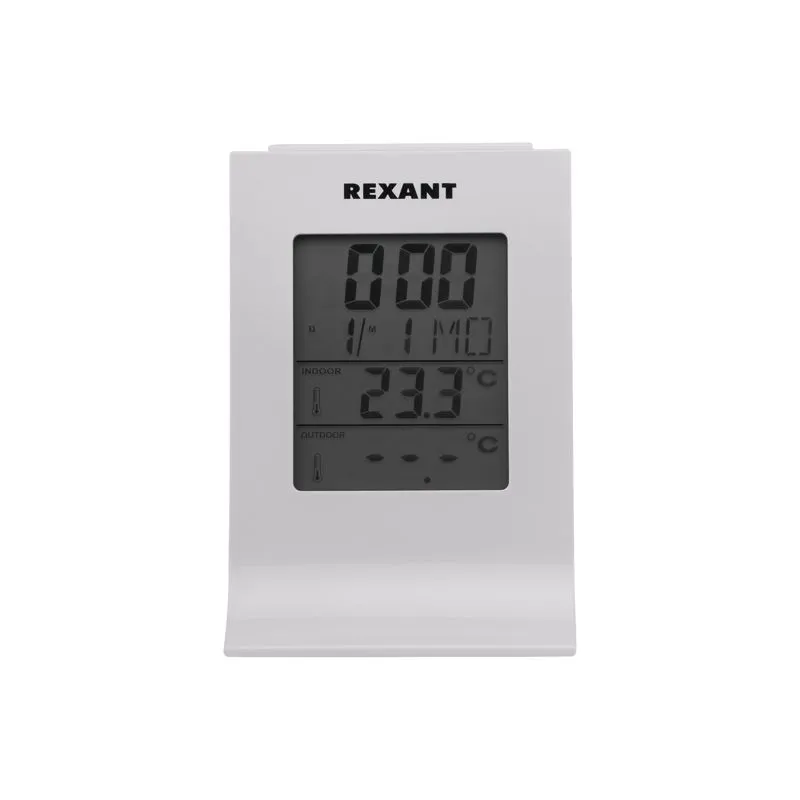 Метеостанция с беспроводным выносным датчиком REXANT - Фото 5