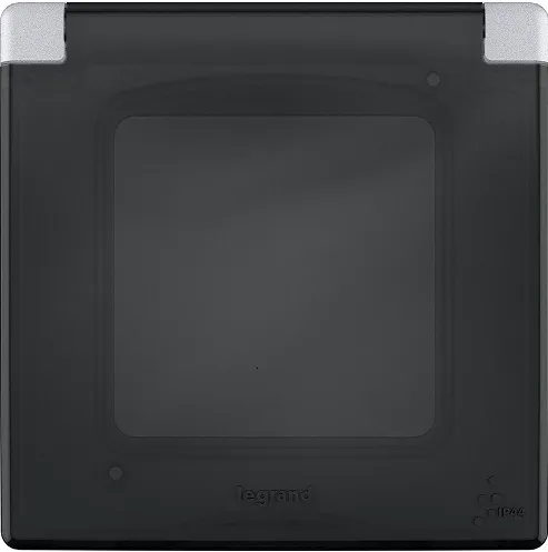 INSPIRIA Рамка 1-местная IP44 алюминий для дома