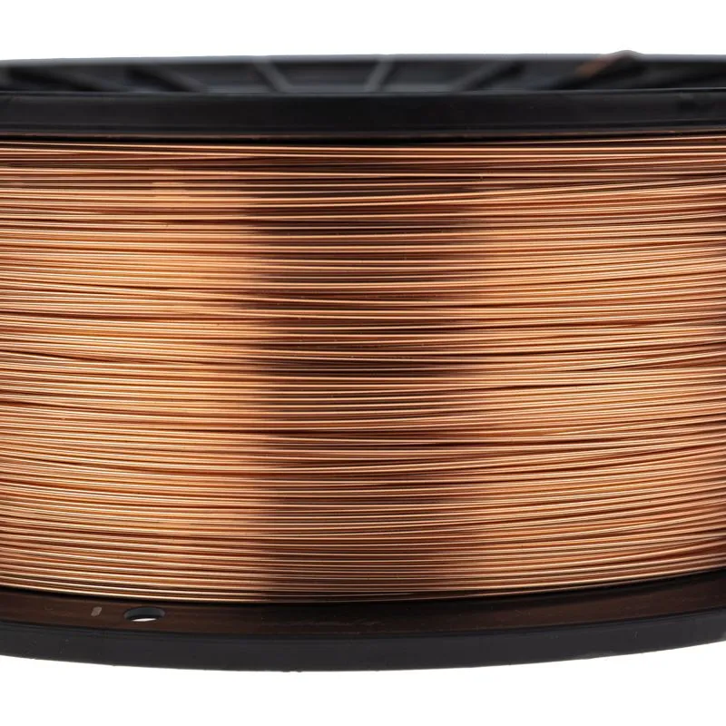 Сварочная проволока омедненная Св08Г2С-О (ER70S-6; SG2) 5 кг 0,8 мм D200 KRANZ - Фото 2