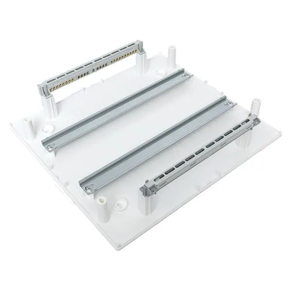 Щит распределительный навесной "Unix" белая дверь 2х18 (36) модулей 361x396x112 IP40 - Фото 7